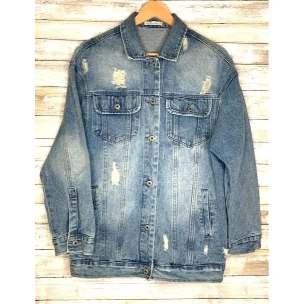 Women’s Vintage Blue Denim Jacket